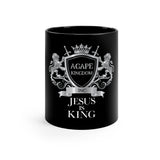 Black Coffee Mug, 11oz - AGAPE KINGDOM INC