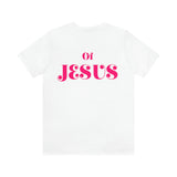 Nothing but the blood of JESUS  Short Sleeve Tee - AGAPE KINGDOM INC
