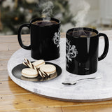 Black Coffee Mug, 11oz - AGAPE KINGDOM INC
