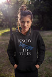 Women’s “Know desire to fit in”Hooded Sweatshirt - AGAPE KINGDOM INC