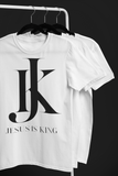 Jesus is King Short-Sleeve Womens  T-Shirt - AGAPE KINGDOM INC