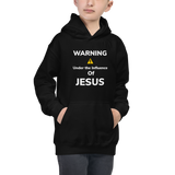 Under the Influence of Jesus Kids Hoodie - AGAPE KINGDOM INC