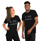 I Am Worthy Mens Premium T-Shirt - AGAPE KINGDOM INC