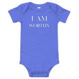 I Am worthy Onesie - AGAPE KINGDOM INC