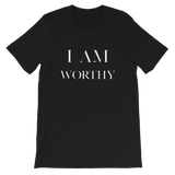 I Am Worthy Premium T-Shirt - AGAPE KINGDOM INC