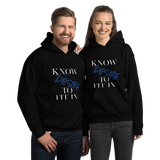Men’s “Know desire to fit in “Hooded Sweatshirt - AGAPE KINGDOM INC