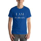 I Am Worthy Premium T-Shirt - AGAPE KINGDOM INC