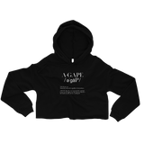 Women’s Agape Crop Hoodie - AGAPE KINGDOM INC