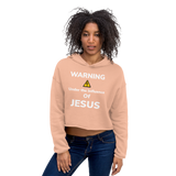 Under the Influence of Jesus  Crop Hoodie - AGAPE KINGDOM INC