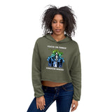 Focus on things above Crop Hoodie - AGAPE KINGDOM INC