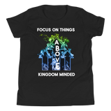 Focus on things above Youth Short Sleeve T-Shirt - AGAPE KINGDOM INC