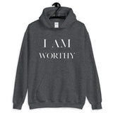 I Am Worthy Men’s Hoodie - AGAPE KINGDOM INC