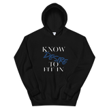 Women’s “Know desire to fit in”Hooded Sweatshirt - AGAPE KINGDOM INC