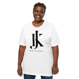 Jesus is King white Mens Short-Sleeve T-Shirt - AGAPE KINGDOM INC