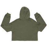 Jesus is King Crop Hoodie - AGAPE KINGDOM INC