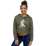 Jesus is King Crop Hoodie - AGAPE KINGDOM INC