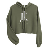 Jesus is King Crop Hoodie - AGAPE KINGDOM INC