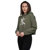 Jesus is King Crop Hoodie - AGAPE KINGDOM INC